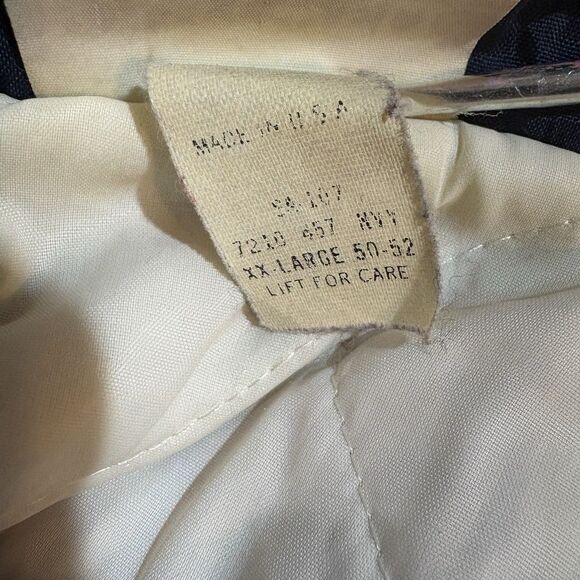 Rare VTG Hartwell Sports Hartley Hawks Jacket Mens XXL 90s Colorblock Puffer - Picture 7 of 10